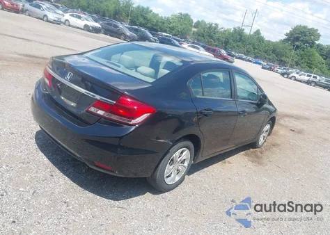 2013 Honda Civic Lx z USA, uszkodzony, nr VIN 19XFB2F57DE015577